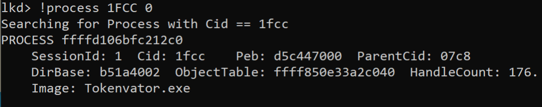 Exploring windbg proces