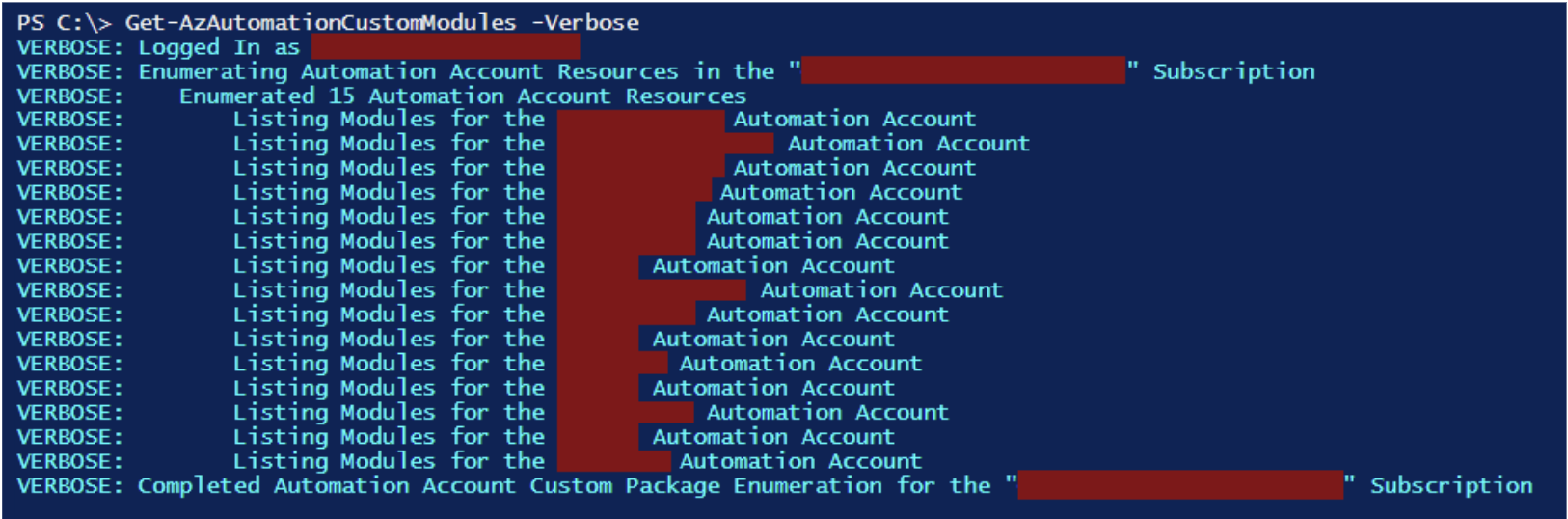 Backdooring Azure Automation Account Runtime Environments7