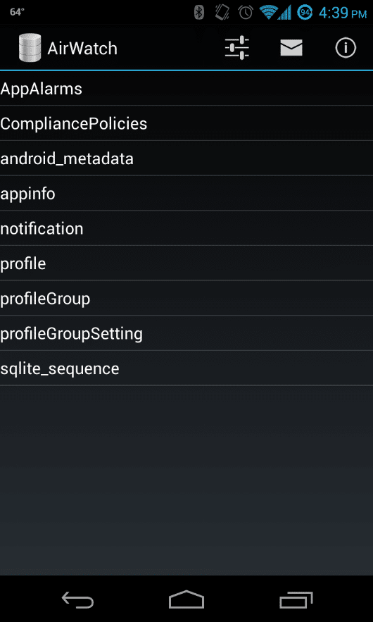 Bypass Airwatch