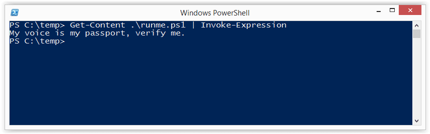 Powershell Bypass - Invoke-Command Command